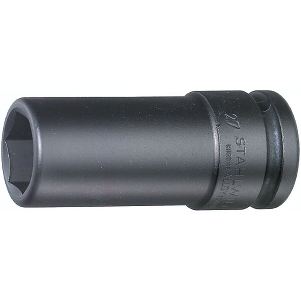 Stahlwille Tools 20 mm (3/4") IMPACT socket Size 33 mm L.100 mm 25090033